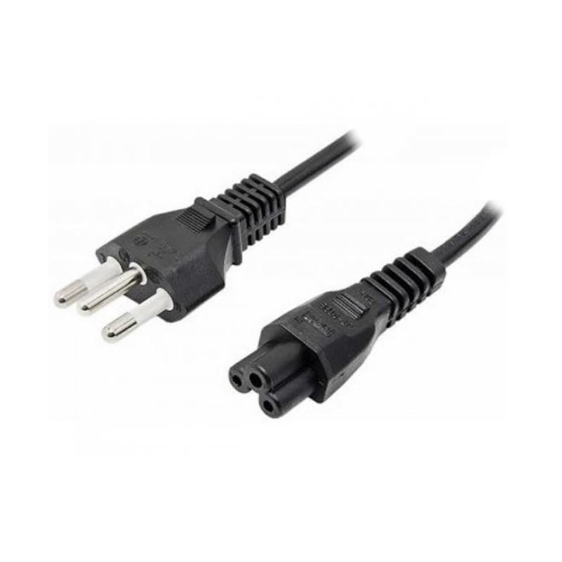 Cabo de força para notebook 3x0,75mm 500V 10A 1,8m Duallux - Mobile & Gadgets