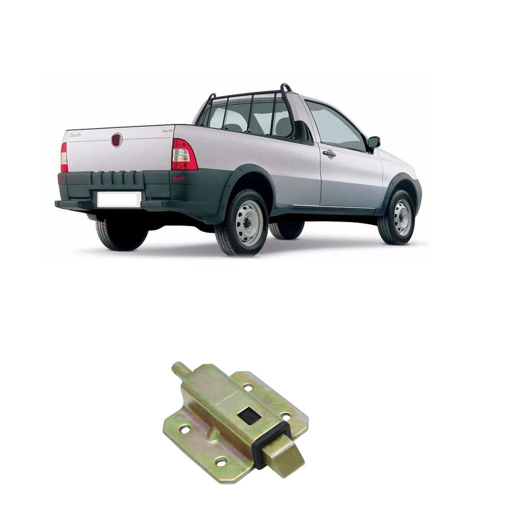 Fechadura Interna Tampa Cacamba Fiorino Pick Up 1991 a 2004 Strada G1 1996 a 2002 Strada G1 Fase 1 2001 a 2007