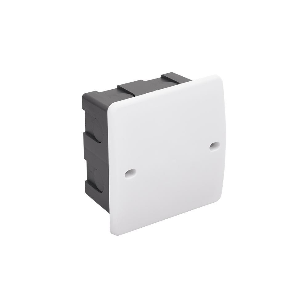 Caixa de Passagem de Embutir Bet Plásticos 120mm x 120mm x 90mm - 12201 - Home & Living