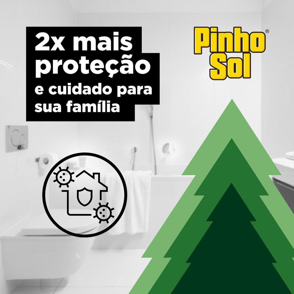 Detalhes do Desinfetante Pinho Sol 2x Poder 3,8L