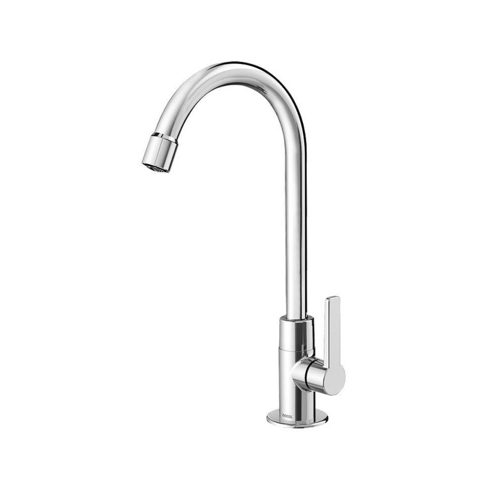 Torneira Para Lavatório De Mesa Gali Bica Alta Cromada Docol em Oferta na Shopee