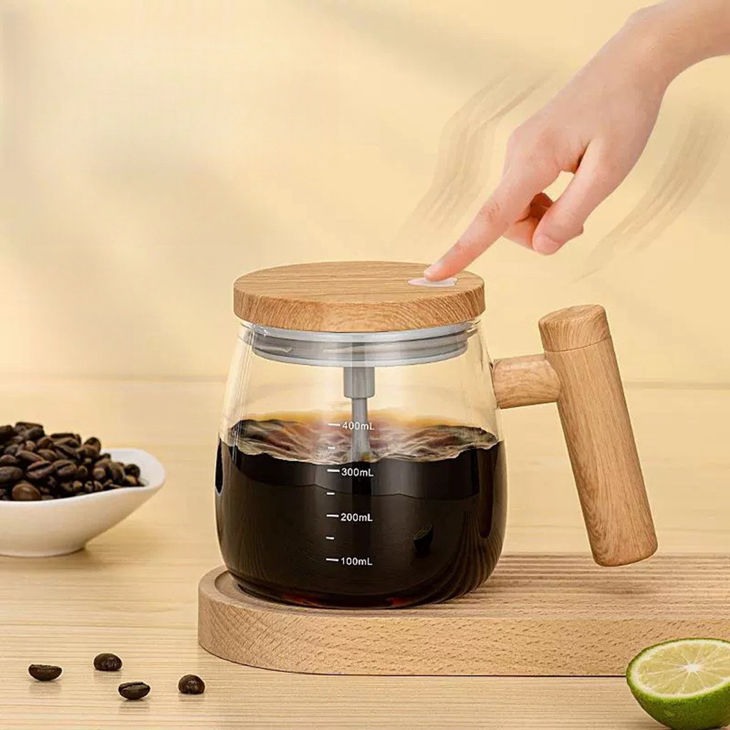 Chávena Misturadora De Café Automática Agitadora Elétrica Giratória Para De Chá De Leite