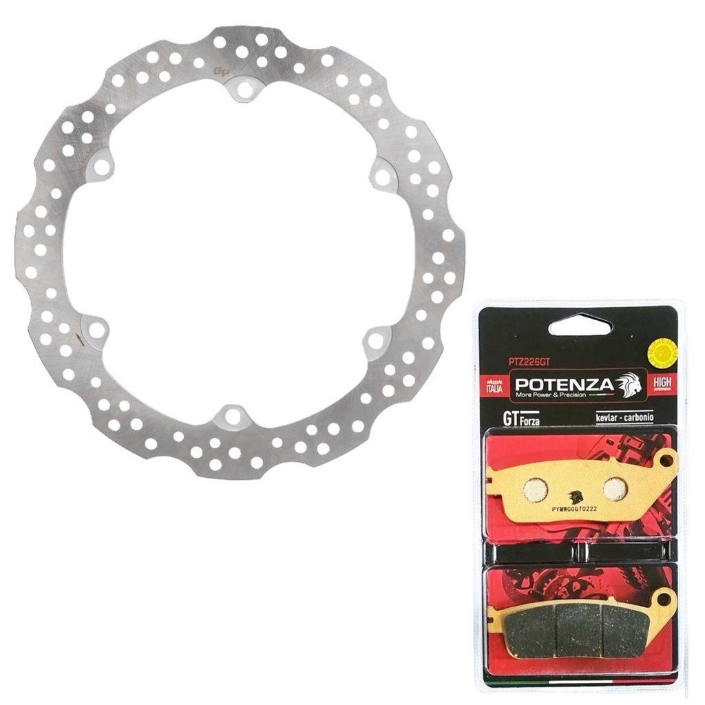 Disco de Freio Dianteiro Cb 500r / Cb 500f + Pastilhas Potenza em Oferta na Shopee