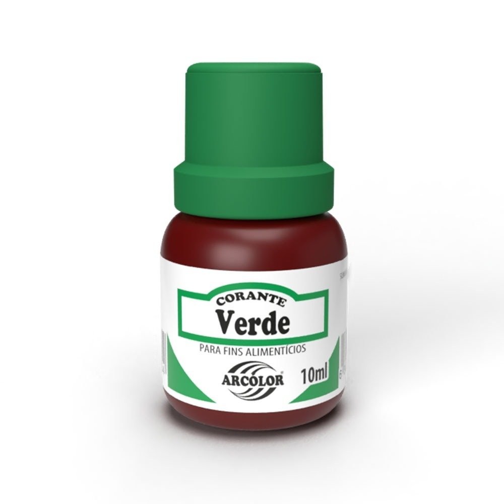 Corante Líquido 10ml - Arcolor Verde
