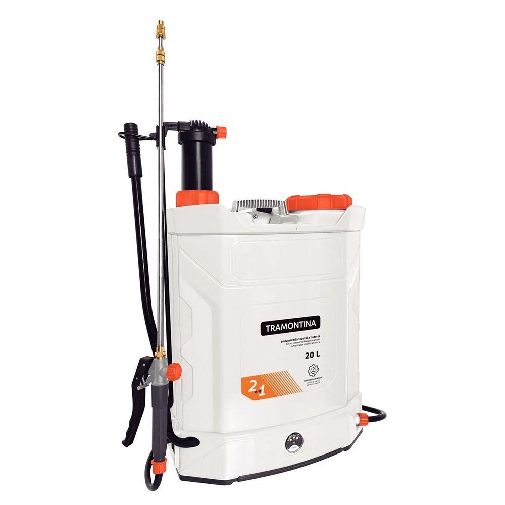 Pulverizador Costal a Bateria 20 Litros (78622/206) - Tramontina em Oferta na Shopee