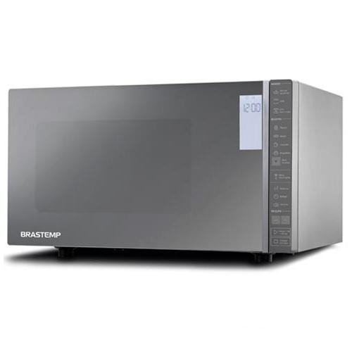 Micro-ondas Brastemp 32 Litros cor Inox Espelhado com Grill e Painel Integrado - BMG45AR em Oferta na Shopee
