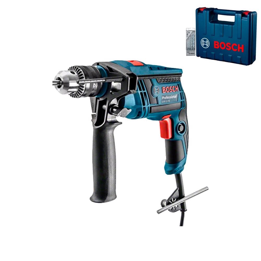 Furadeira Impacto 1/2 Pol 750w 12B8 com 5 Brocas BOSCH - Home & Living