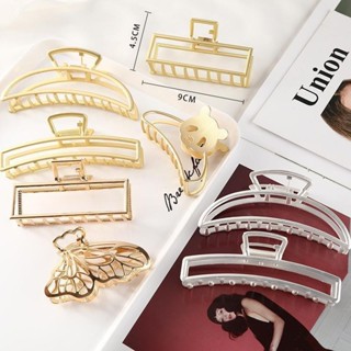 Kit3 Grande Acessórios Para O Clip De Cabelo Vintage C Em Forma De Metal Captura Feminino 2024 Novo em Oferta na Shopee
