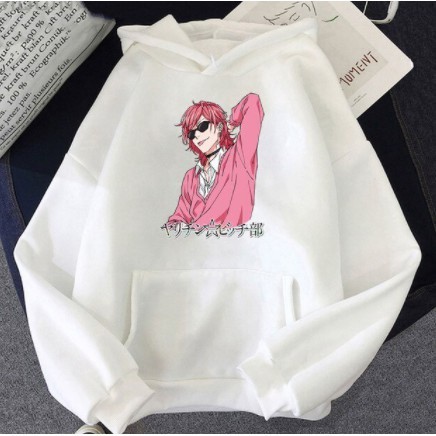Moletom Canguru Unissex Manga Quadrinhos Yarichin Bitch Club Ayato Yuri -MAYYN.