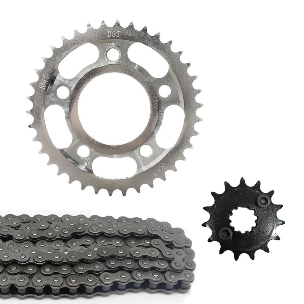 Kit Relacao Cb300 Coroa 38 Pinhao 15 Corrente Fina Passo 428