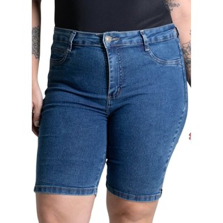 Bermuda Jeans Sawary Plus Size - 279361 em Oferta na Shopee