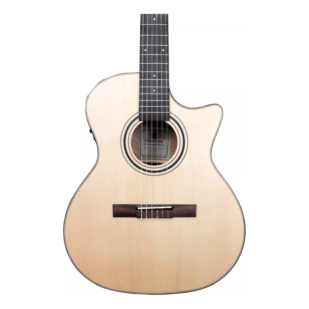 Violão Giannini Deluxe Nylon Eletroacústico Gny Dlx Ceq Ns — imagem 2 de 2
