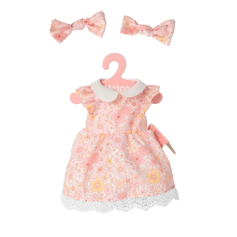Roupa de Boneca Metoo Vestido Vintage Flowers Com Cabide em Oferta na Shopee