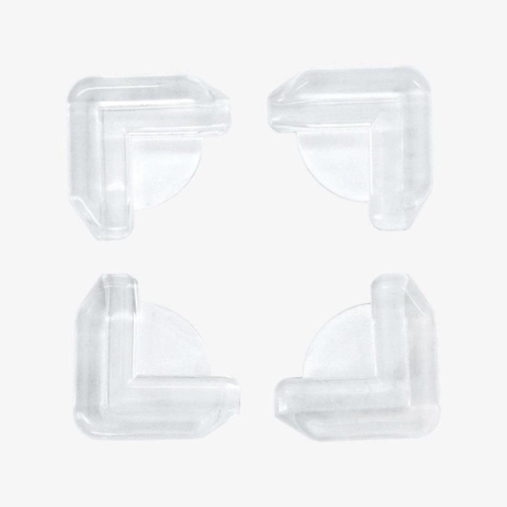 Protetor de Quina L-shape 4pcs KikkaBoo em Oferta na Shopee