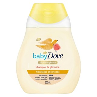 Shampoo Baby Dove Hidratação Glicerinada 200ml em Oferta na Shopee