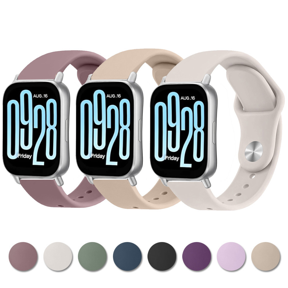 Pulseira de Silicone de 22mm para Xiaomi Redmi Watch 5 Active / Redmi Watch 5 Lite em Oferta na Shopee