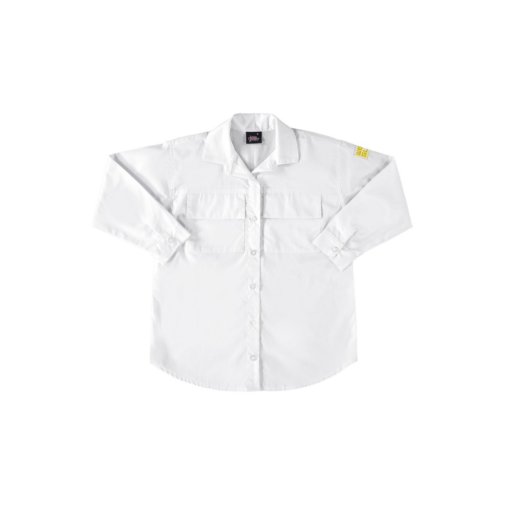 Camisa Oversize em Tricoline Juvenil Gloss em Oferta na Shopee