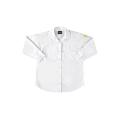 Camisa Oversize em Tricoline Juvenil Gloss