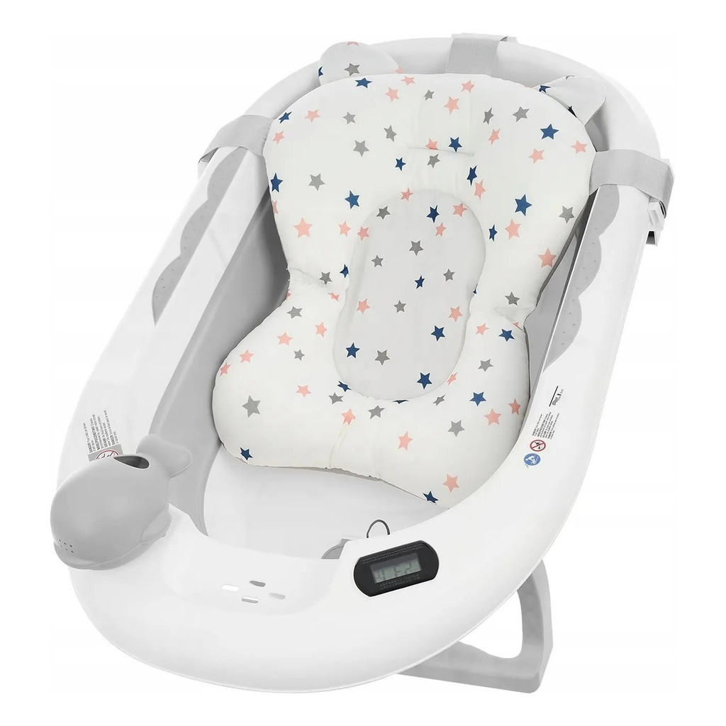 Almofada De Banho Caminha Para Bebê Banheira Boia Cinto Nfe