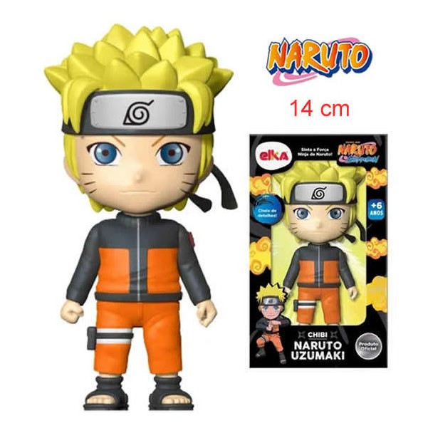 Boneco articulado Chibi Naruto Uzumaki Shippuden 1186 - Elka