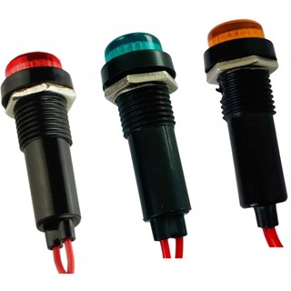 Sinaleiro Olho de Boi 220V em 3 Cores á escolha - 5 Peças em Oferta na Shopee