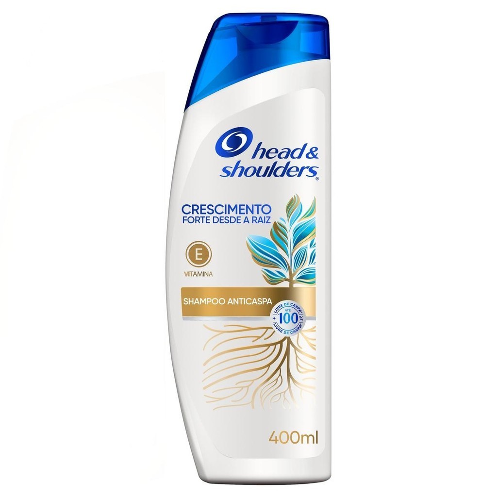 Shampoo Crescimento Forte Head & Shoulders Vitamina E 400ml em Oferta na Shopee