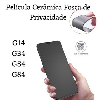 Película Motorola Cerâmica Fosca Privacidade X-MART Para Moto G7 G8 G9 G10 G20 G30 G60 Edge em Oferta na Shopee