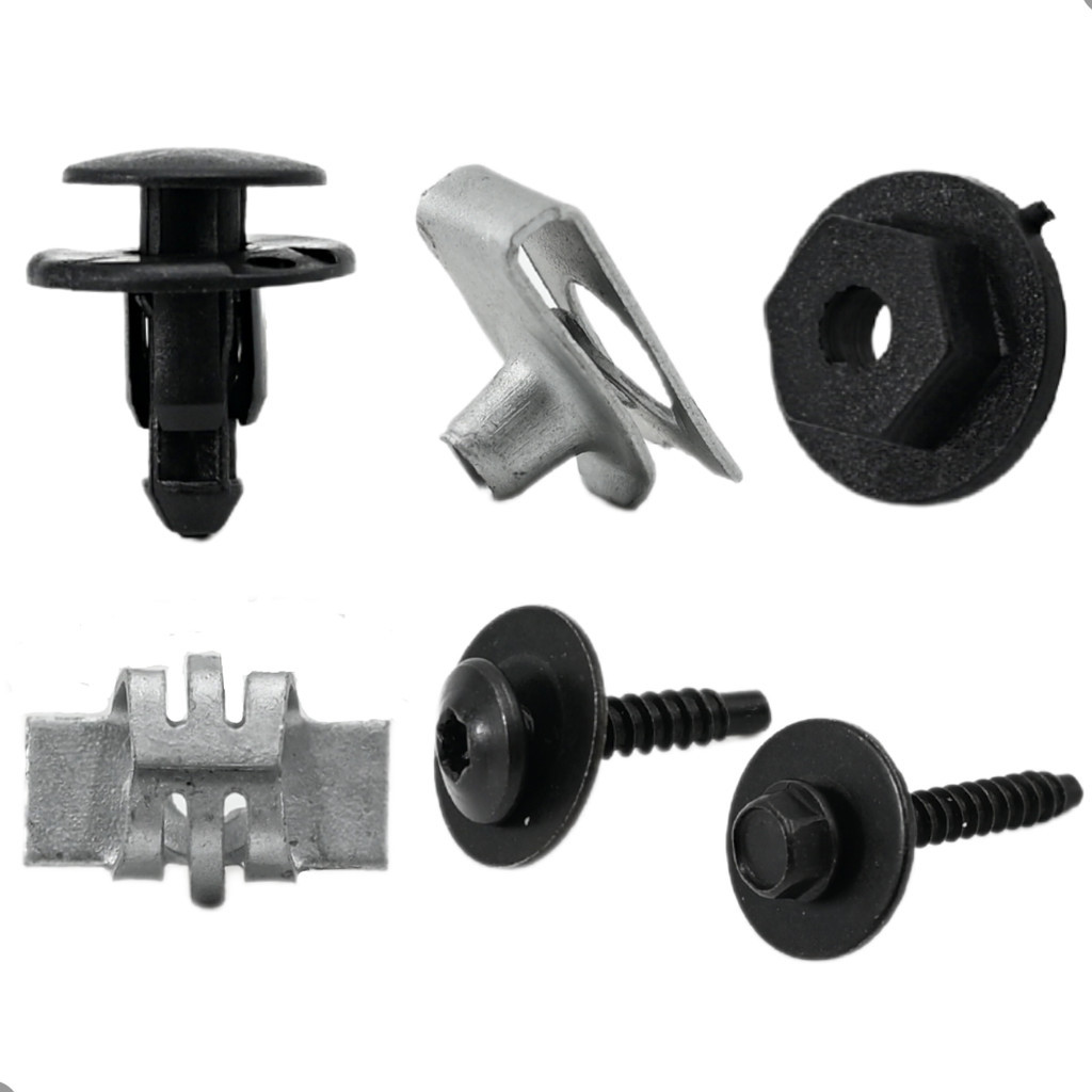 Kit 23 Grampo Parabarro Dianteiro Onix/Activ/Joy/Plus/Prisma