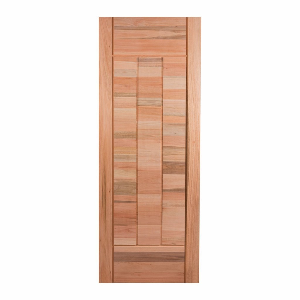 Folha de Porta Maciça 210x80cm Eucalipto Pm97 Cruzeiro Portas Natural 210cm x 80cm - Home & Living