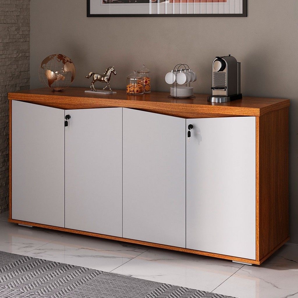 Armário para Escritório 4 Portas em Oferta na Shopee