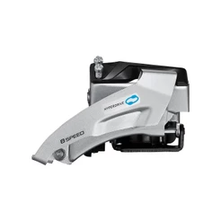 CÂMBIO DIANTEIRO SHIMANO ALTUS FD-M315 TOP SWING 2X7/8V - ABRAÇADEIRA BAIXA - COROAS 36/22D