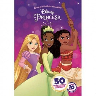 50 Páginas Educativas Disney - Princesas em Oferta na Shopee