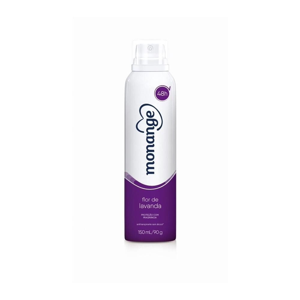 Desodorante Aerosol Monange Flor de Lavanda 150ml
