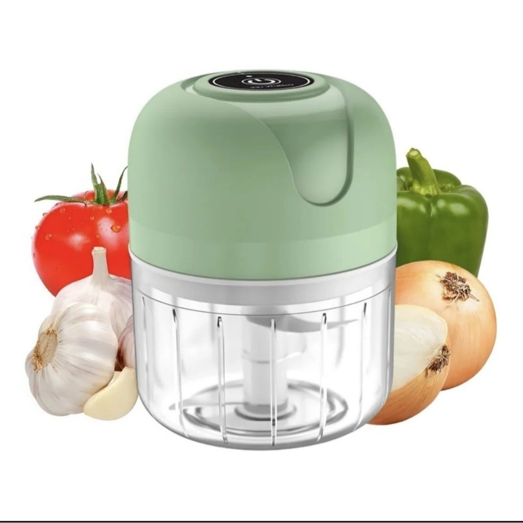 Triturador Turbo Usb Alimentos Carne Vegetais Usb Mini Processador Elétrico 250ml