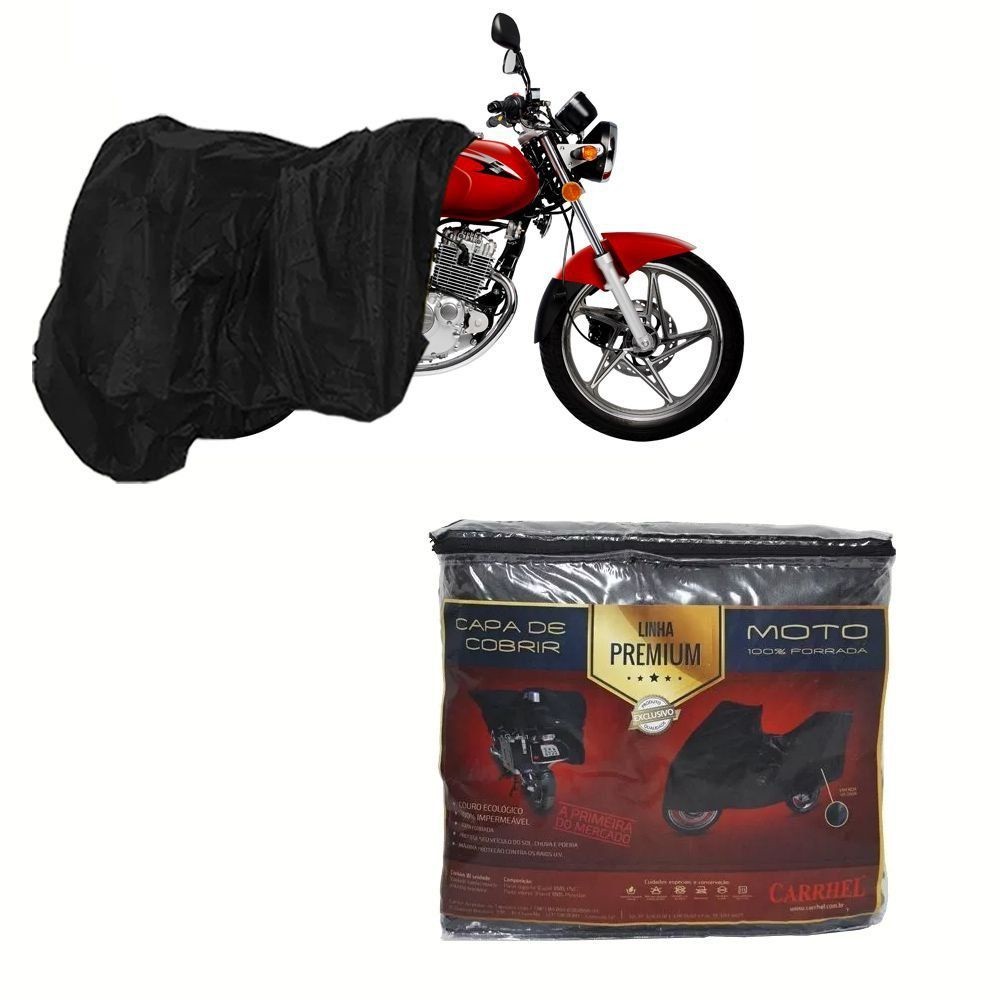 Capa Couro para cobrir SUZUKI EN 125 Yes CARGO (P256)