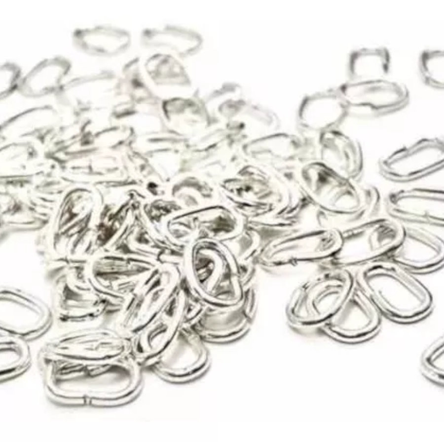 10 Argolinhas Para Montagem Pingente Prata Legitima 925 / 5 / prata em Oferta na Shopee