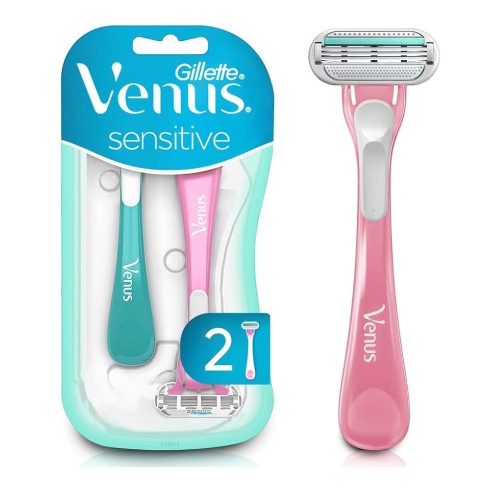 Aparelho De Depilar Gillette Venus Sensitive Com 2 Unidades