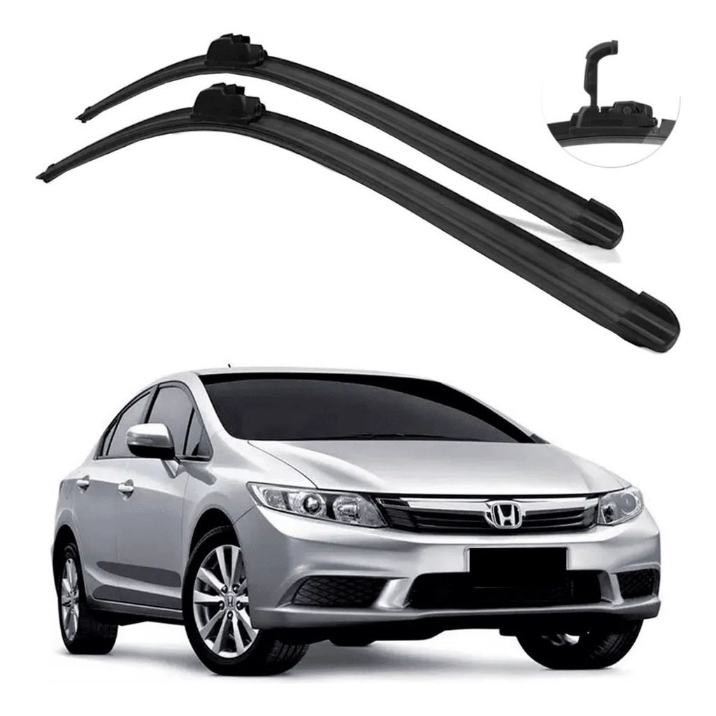 Par Palheta do Parabrisa New Civic G9 2013 2014 2015 2016
