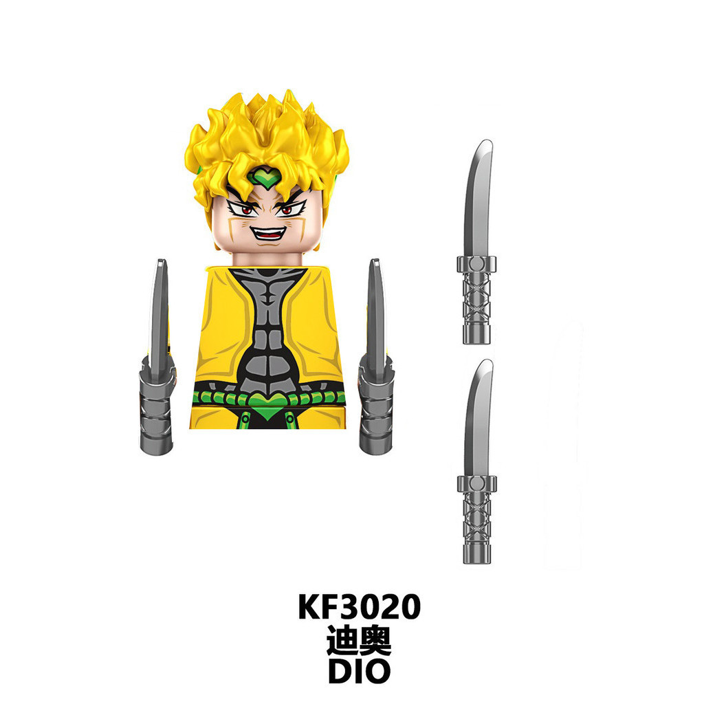 Blocos De Construção Figuras Brinquedo colecao de personagens KF3018 WM2533 WM2541 — imagem 2 de 2