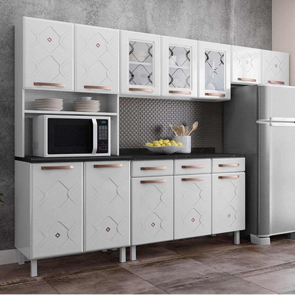 Cozinha de Aço Completa Telasul Mirage Com Balcão em Oferta na Shopee