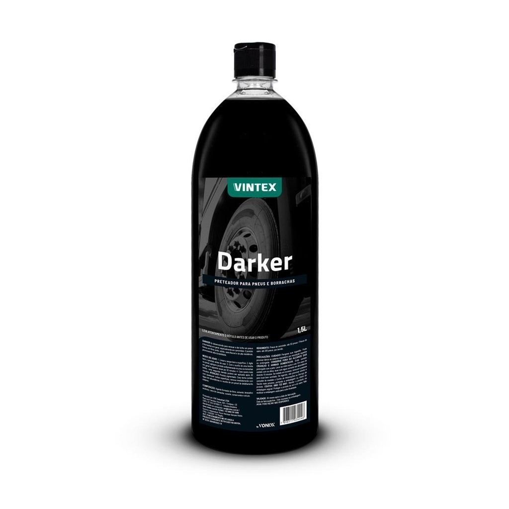 Darker Preteador de Pneus e Borrachas Renova Brilho