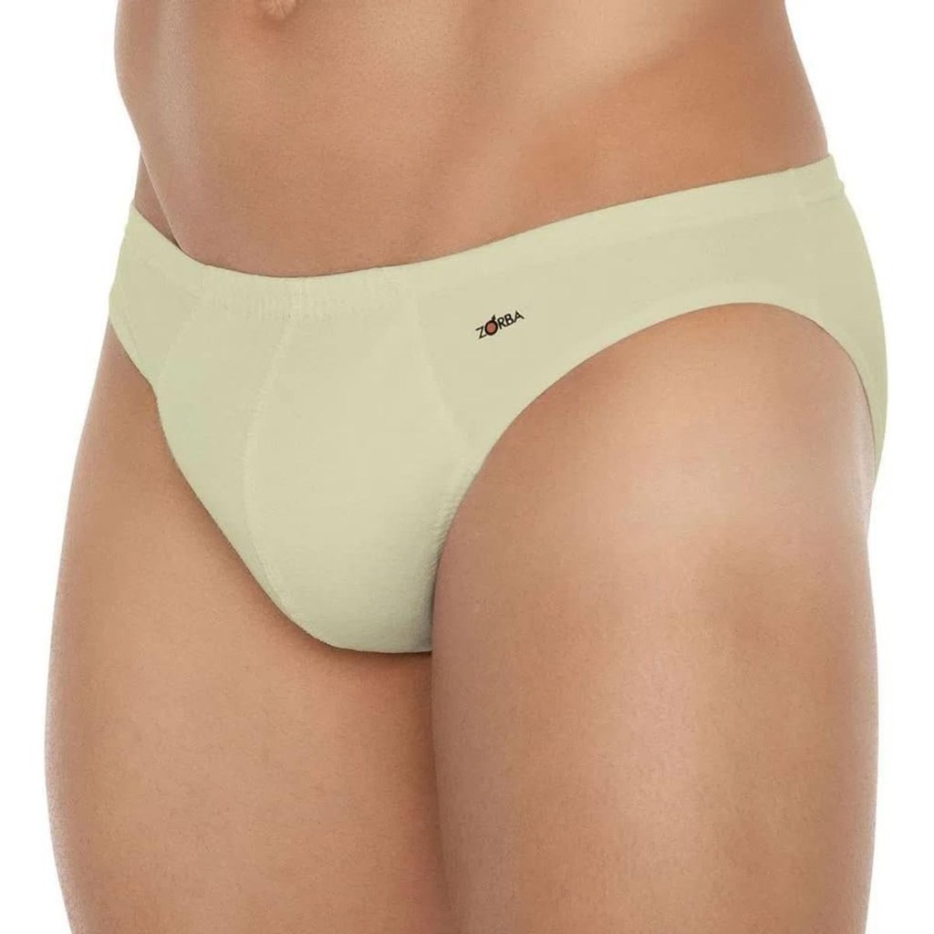 Kit 3 Cueca Slip Algodao Tecnologia Tagless Tecido Confortavel Zorba 791 em Oferta na Shopee