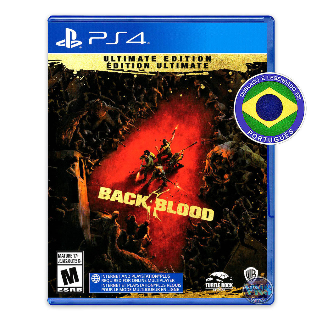 Back 4 Blood Ultimate Edition - PS4 - Mídia Física - Novo Lacrado