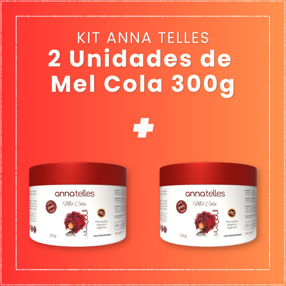 Kit 2 Und - Mel Cola 300g Anna Telles