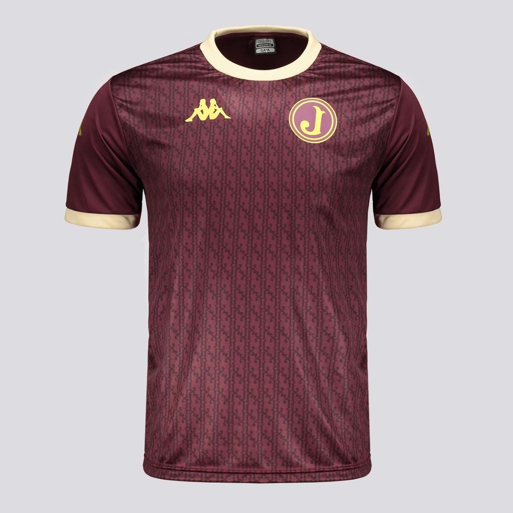 Camisa Kappa Juventus da Mooca Supporter Bordô - Sports & Outdoors