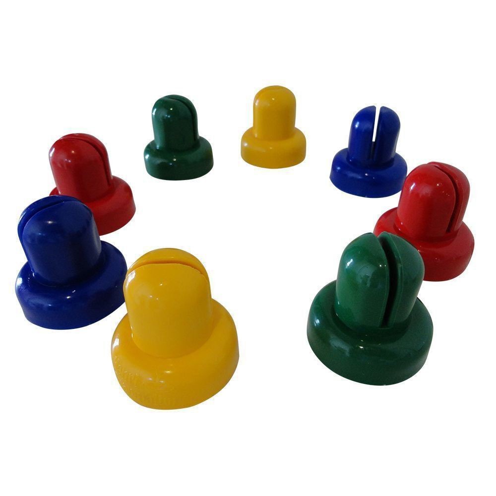 Ponteiras para Haste de Cama Elástica - Kit com 8 unidades - Mom & Baby