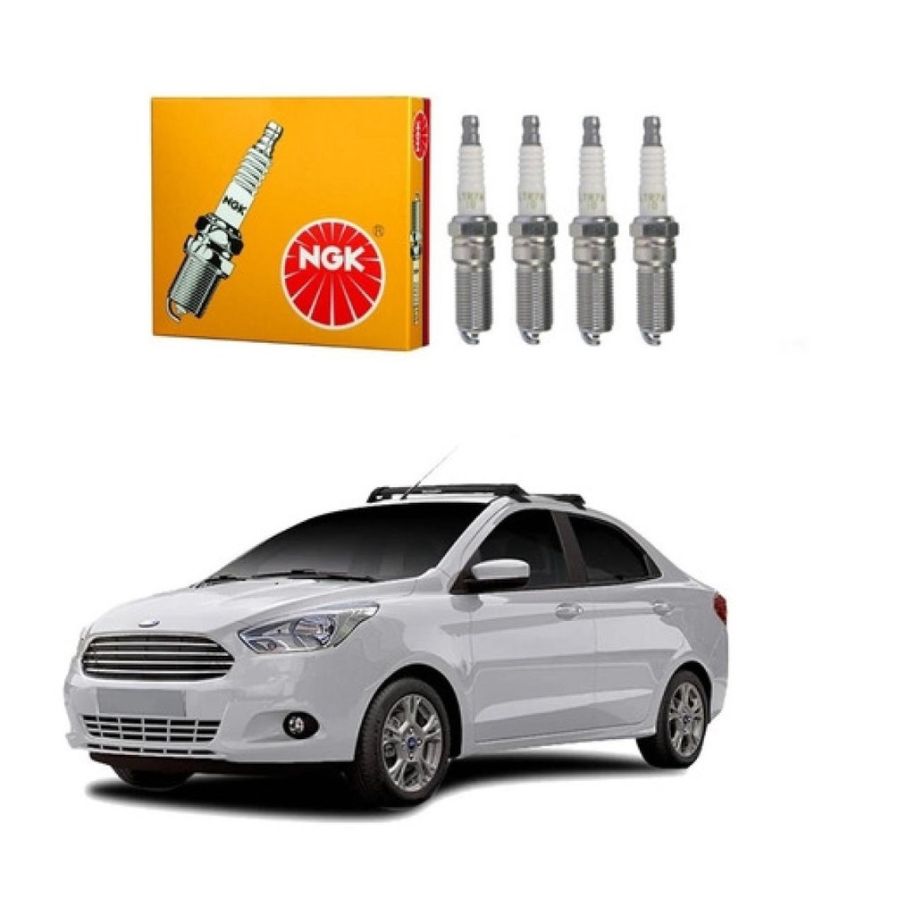Velas Ignição Ngk Ford Ka Sedan 1.5 16v 2015 em Oferta na Shopee