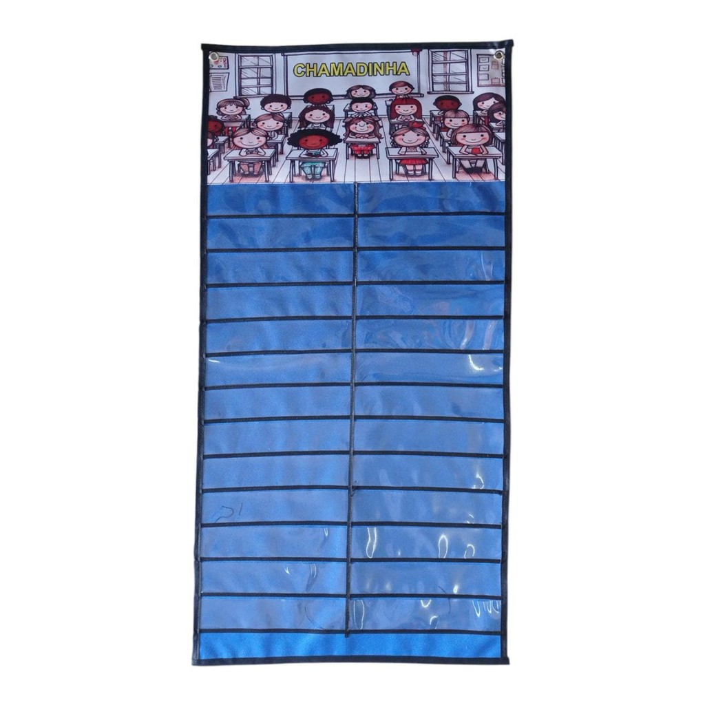 PAINEL CHAMADINHA AZUL ROYAL - 26 NOMES