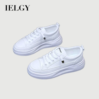 IELGY Sapatos Brancos Femininos , Novos Calçados Esportivos Respiráveis Estilo Coreano Para Viagens De Moda Ao Ar Livre em Oferta na Shopee