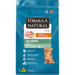 Ração Formula Natural Pró Cães Sênior Porte Mini E Pequeno 2,5 kg Sabor Frango E Arroz Integral
